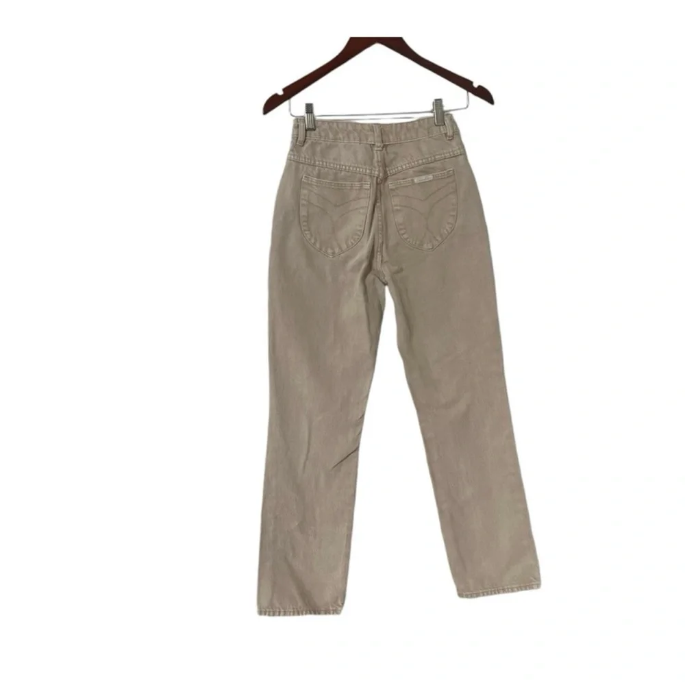 ROLLA’S High Rise Straight Sand Denim Jeans - Picture 4 of 7
